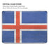 Iceland Flag Distressed MacBook Cases